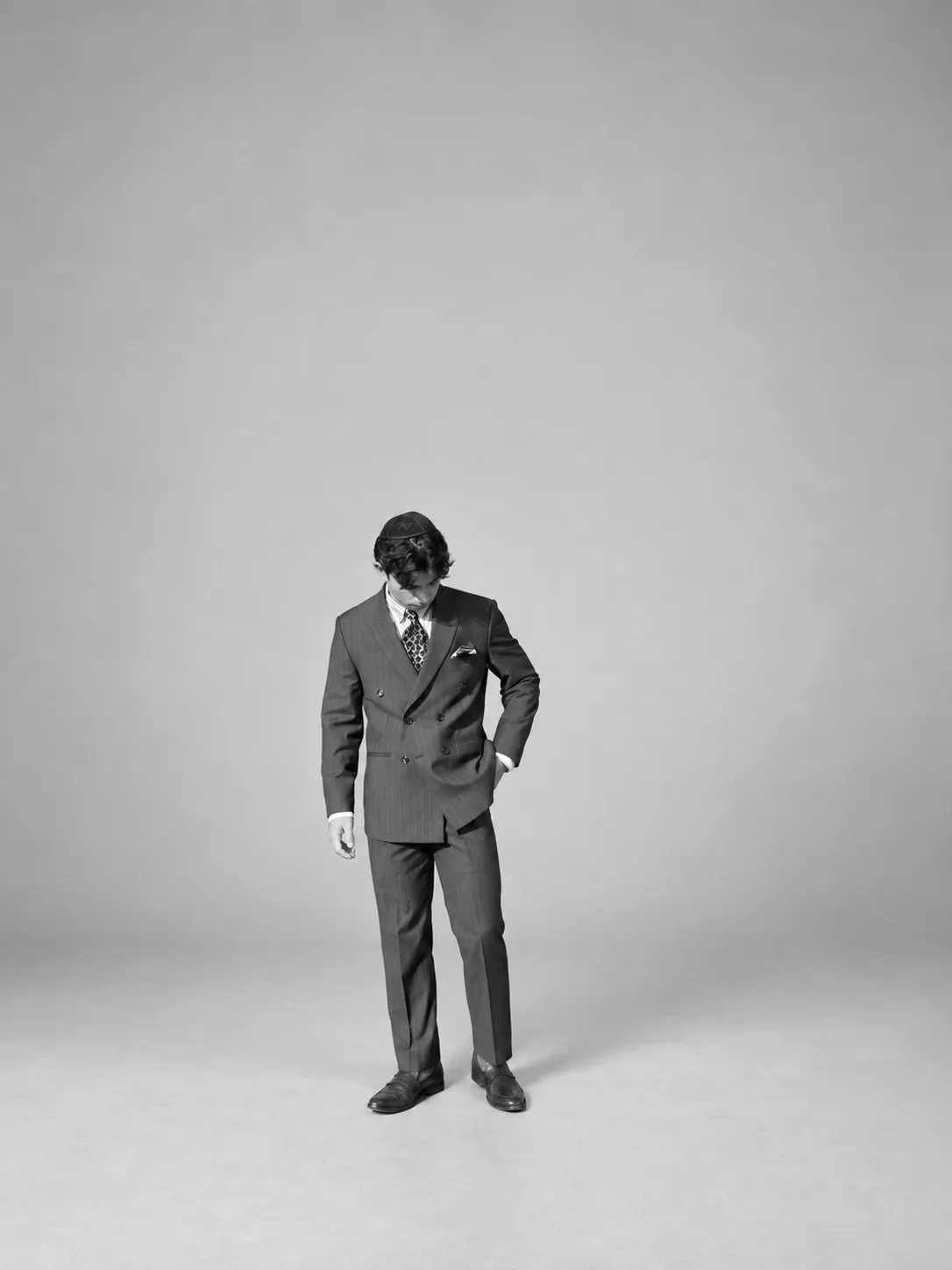 Gabriel Neshto in a suit